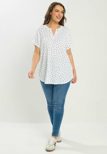 Длинная блузка