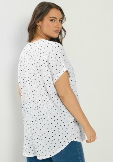 Длинная блузка