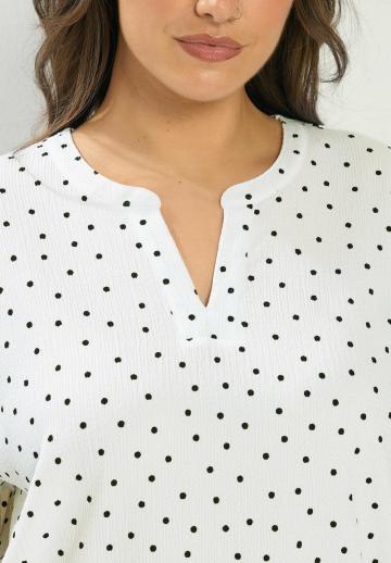 Длинная блузка