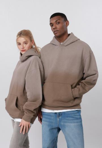 Пуловер с капюшоном