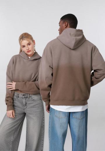 Пуловер с капюшоном