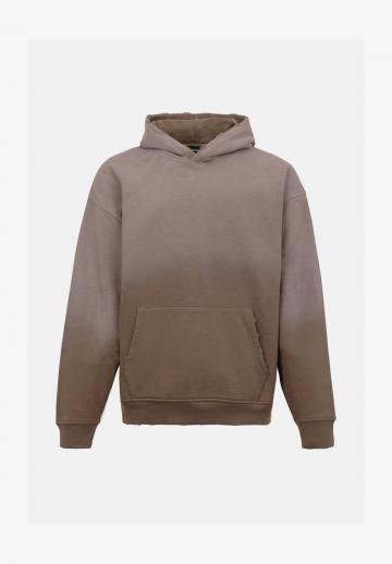 Пуловер с капюшоном