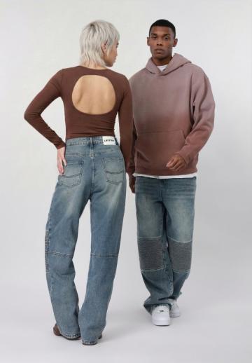 Свободные джинсы