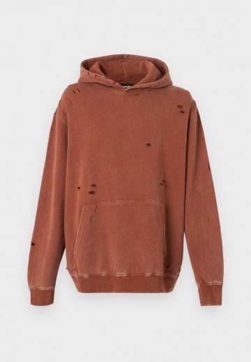 Пуловер с капюшоном