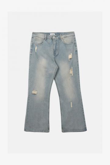 Клешеные джинсы