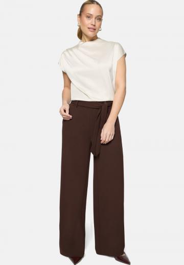 Атласная блузка