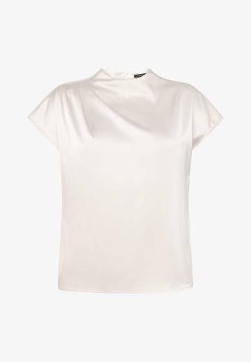 Атласная блузка