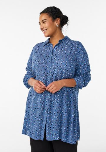 Длинная блузка