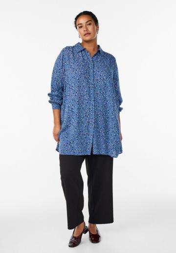 Длинная блузка