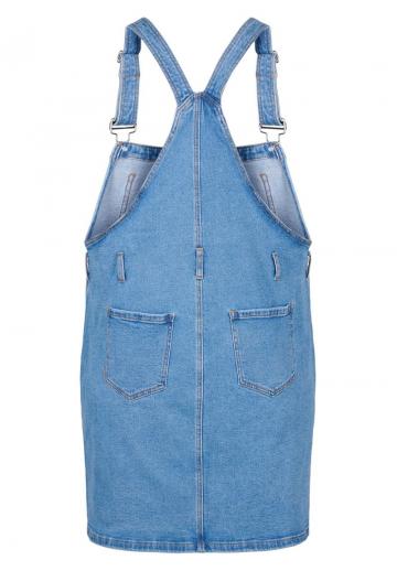 Джинсовый комбинезон