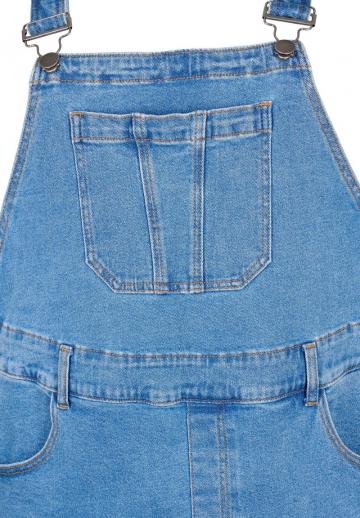 Джинсовый комбинезон