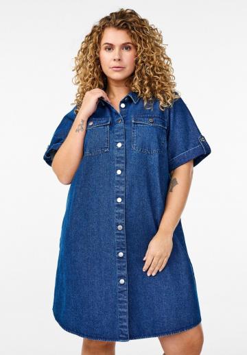 Джинсовое платье