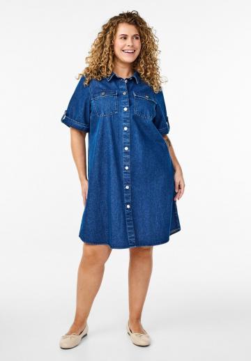 Джинсовое платье
