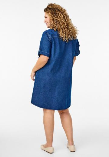 Джинсовое платье