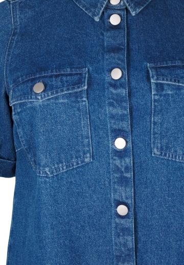 Джинсовое платье