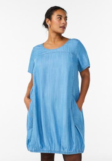 Джинсовое платье