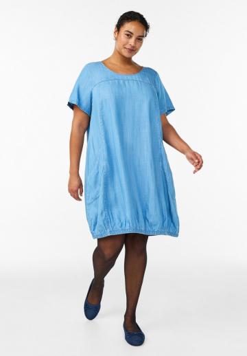 Джинсовое платье