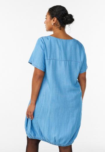 Джинсовое платье