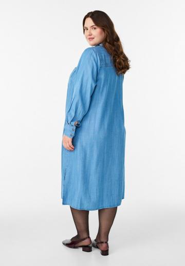 Джинсовое платье