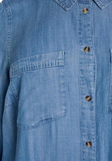 Джинсовое платье