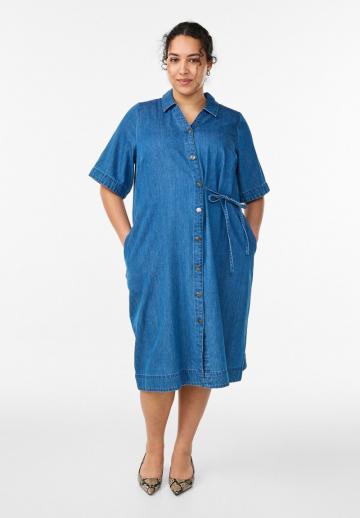 Джинсовое платье