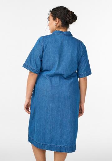 Джинсовое платье