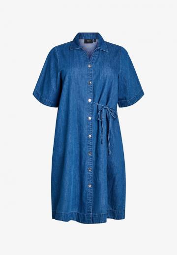 Джинсовое платье