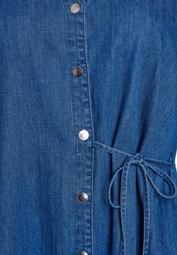 Джинсовое платье
