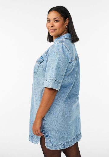 Джинсовое платье