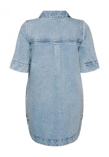 Джинсовое платье