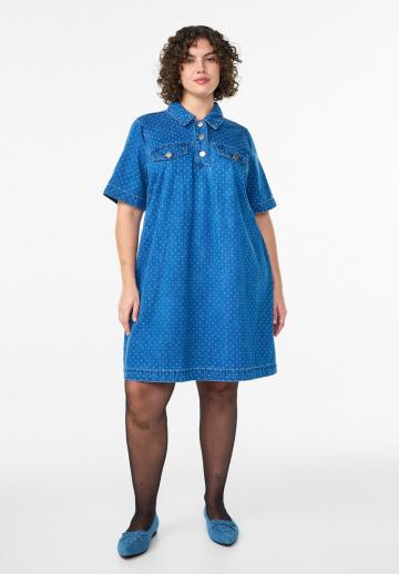 Джинсовое платье