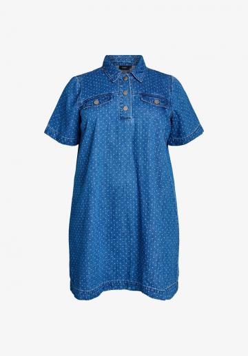 Джинсовое платье