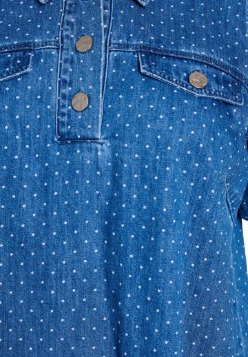 Джинсовое платье