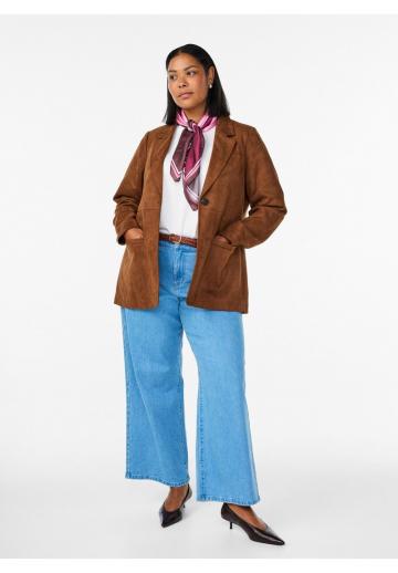 Пальто из искусственной кожи