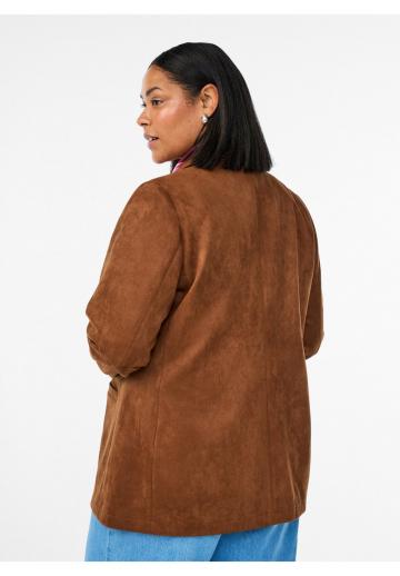 Пальто из искусственной кожи