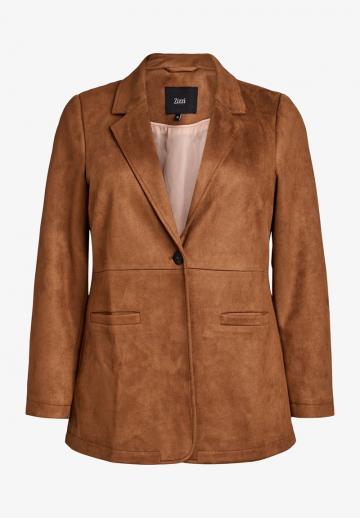 Пальто из искусственной кожи