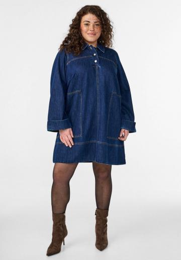 Джинсовое платье