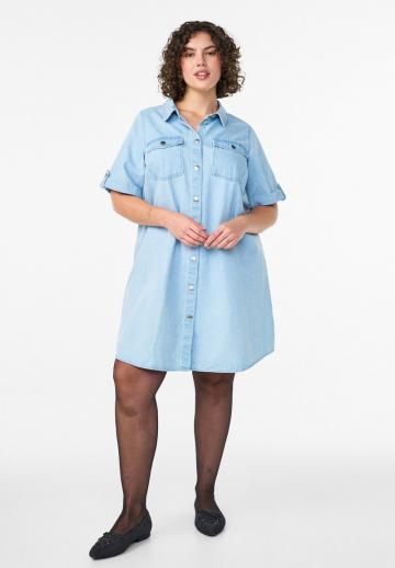 Джинсовое платье