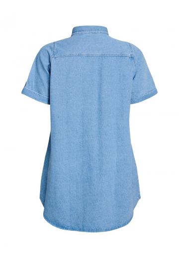 Джинсовое платье