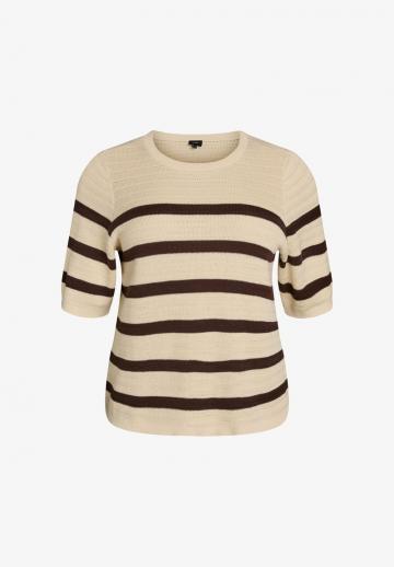 Пуловер с коротким рукавом