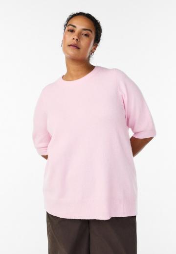 Пуловер с коротким рукавом