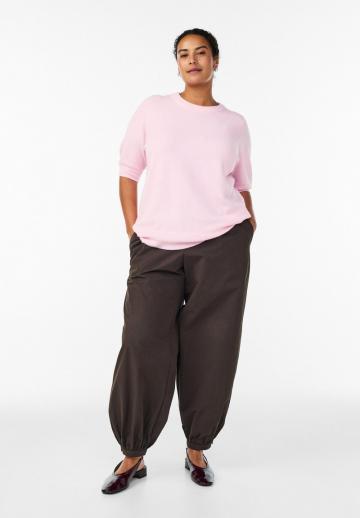 Пуловер с коротким рукавом