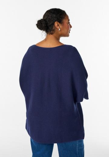 Пуловер с коротким рукавом