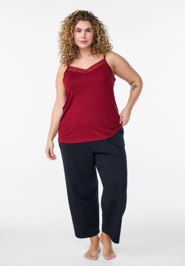 Топ на бретельках