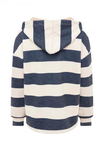 Пуловер с капюшоном