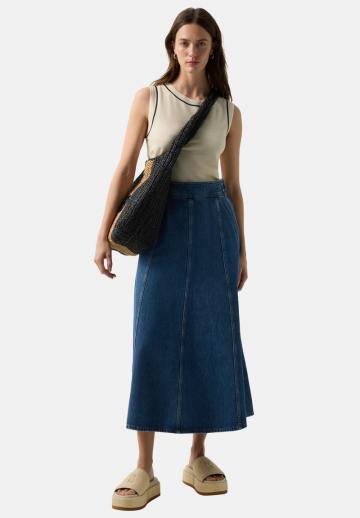 Джинсовая юбка
