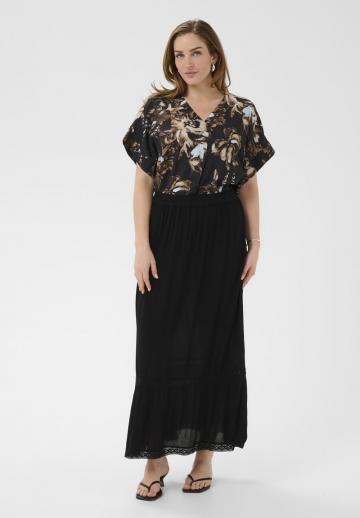 Юбка с воланами