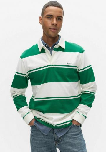 Поло с длинным рукавом