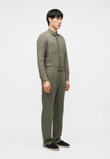 Льняные брюки