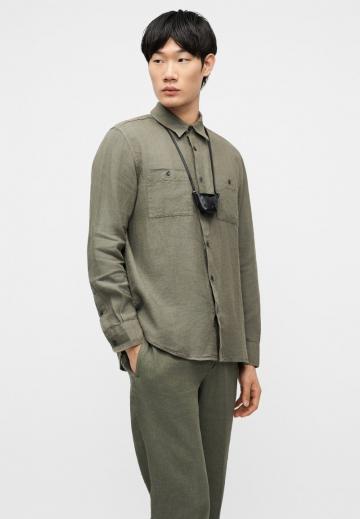 Льняные брюки